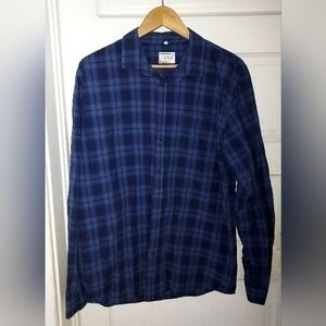 Frank & Oak  Rue St-Viateur Botton up Shirt Size L lot of 2